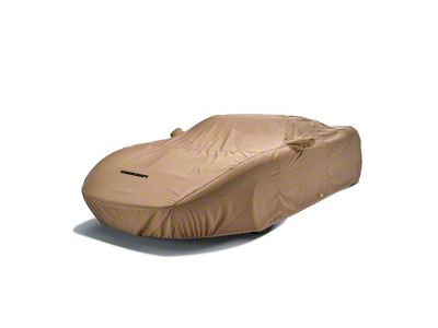 Covercraft Custom Car Covers Sunbrella Car Cover; Toast (21-24 Bronco 4-Door w/ Hard Top & Roof Rack, Excluding Raptor)