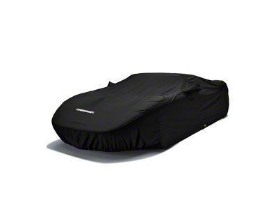 Covercraft Custom Car Covers WeatherShield HP Car Cover; Black (21-24 Bronco 4-Door w/ Hard Top & Roof Rack, Excluding Raptor)