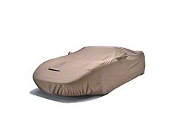 Covercraft Custom Car Covers WeatherShield HP Car Cover; Taupe (21-24 Bronco 4-Door w/ Hard Top & Roof Rack, Excluding Raptor)