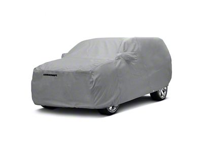 Covercraft Custom Car Covers 5-Layer Softback All Climate Car Cover; Gray (11-21 Jeep Grand Cherokee WK2)