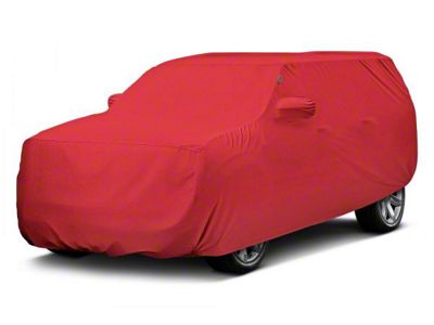 Covercraft Custom Car Covers Form-Fit Car Cover; Bright Red (11-21 Jeep Grand Cherokee WK2)