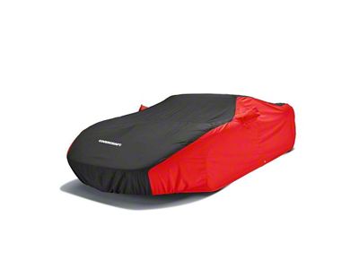 Covercraft Custom Car Covers WeatherShield HP Car Cover; Red (21-25 Jeep Wrangler JL Rubicon 392)