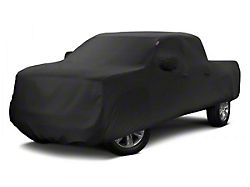 Covercraft Custom Car Covers Form-Fit Car Cover; Black (16-24 Titan XD Crew Cab)