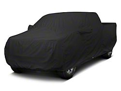 Covercraft Custom Car Covers Ultratect Car Cover; Black (16-24 Titan XD Crew Cab)