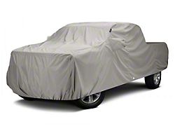 Covercraft Custom Car Covers WeatherShield HD Car Cover; Gray (16-24 Titan XD Crew Cab)