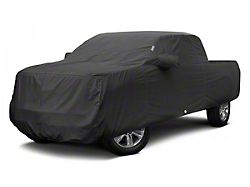 Covercraft Custom Car Covers WeatherShield HP Car Cover; Black (16-24 Titan XD Crew Cab)