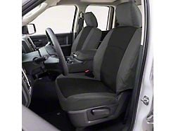 Covercraft Precision Fit Seat Covers Endura Custom Second Row Seat Cover; Black/Charcoal (22-25 Frontier King Cab)