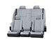 Covercraft Precision Fit Seat Covers Leatherette Custom Second Row Seat Cover; Light Gray (23-24 Frontier Crew Cab)