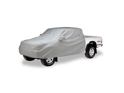 Covercraft Sunbrella Cab Area Truck Cover; Gray (05-20 Frontier Crew Cab)