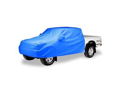 Covercraft Sunbrella Cab Area Truck Cover; Pacific Blue (05-20 Frontier King Cab)