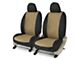 Covercraft Precision Fit Seat Covers Endura Custom Front Row Seat Covers; Tan/Black (84-94 Jeep Cherokee XJ)