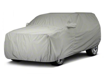 Covercraft Custom Car Covers Polycotton Car Cover; Gray (84-96 Jeep Cherokee XJ)