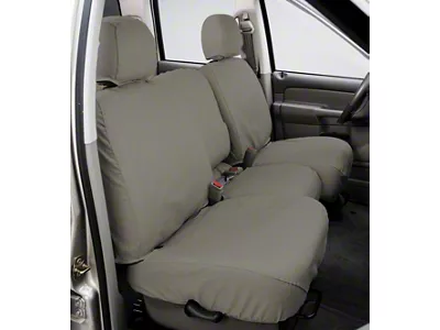 Covercraft Seat Saver Polycotton Custom Second Row Seat Cover; Misty Gray (14-17 Jeep Cherokee KL)