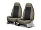 Covercraft Precision Fit Seat Covers Endura Custom Front Row Seat Covers; Black/Charcoal (79-91 Jeep CJ7 & Wrangler YJ)