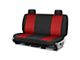 Covercraft Precision Fit Seat Covers Endura Custom Second Row Seat Cover; Red/Black (76-78 Jeep CJ7)