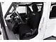 Covercraft Precision Fit Seat Covers Endura Waterproof SeatSaver Custom Front Row Seat Covers with Jeep Logo; Black (13-18 Jeep Wrangler JK)