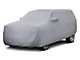 Covercraft Custom Car Covers Form-Fit Car Cover; Silver Gray (76-86 Jeep CJ7 w/ Spare Tire)