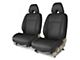 Covercraft Precision Fit Seat Covers Leatherette Custom Front Row Seat Covers; Black (18-24 Jeep Wrangler JL 2-Door)