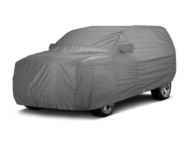 Covercraft Custom Car Covers Sunbrella Car Cover; Gray (18-24 Jeep Wrangler JL 4-Door, Excluding Rubicon 392)