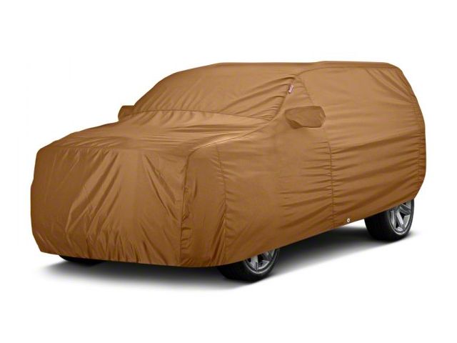 Covercraft Custom Car Covers Sunbrella Car Cover; Toast (07-18 Jeep Wrangler JK 4-Door)
