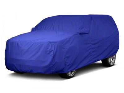 Covercraft Custom Car Covers Ultratect Car Cover; Blue (07-18 Jeep Wrangler JK 2-Door)