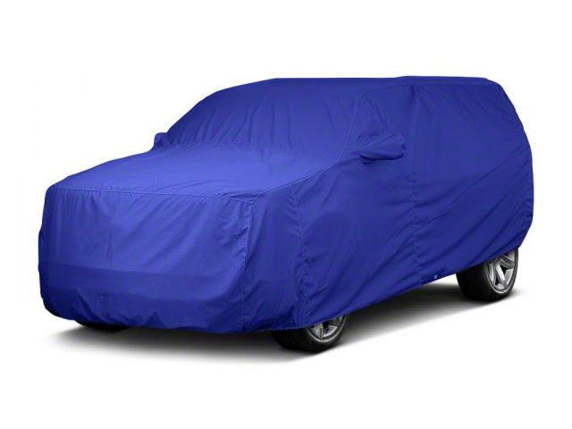 Covercraft Custom Car Covers Ultratect Car Cover; Blue (07-18 Jeep Wrangler JK 2-Door)