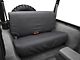 Covercraft Seat Saver Polycotton Custom Second Row Seat Covers; Charcoal (97-06 Jeep Wrangler TJ)