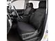 Covercraft Seat Saver Polycotton Custom Front Row Seat Covers; Charcoal (21-24 Bronco Sport)