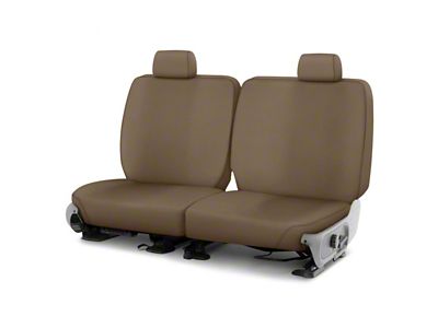 Covercraft Seat Saver Waterproof Polyester Custom Second Row Seat Cover; Taupe (21-24 Bronco 2-Door)