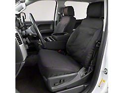 Covercraft Seat Saver Polycotton Custom Second Row Seat Cover; Charcoal (22-25 Frontier)