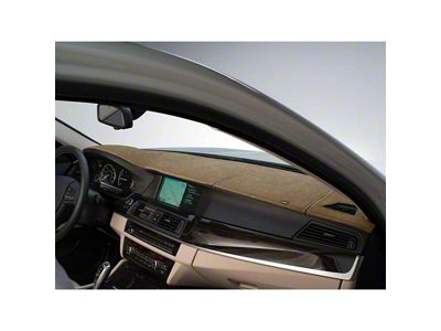 Covercraft SuedeMat Custom Dash Cover; Beige (22-24 Jeep Grand Cherokee WL 4xe w/ McIntosh Audio System)