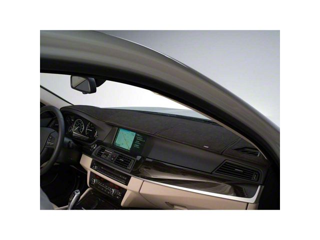 Covercraft SuedeMat Custom Dash Cover; Smoke (22-24 Tundra w/ Heads Up Display)