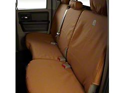 Covercraft SeatSaver Second Row Seat Cover; Carhartt Brown (12-15 Tacoma Double Cab)