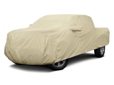 Covercraft Custom Car Covers Flannel Car Cover; Tan (16-23 Tacoma)