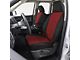 Covercraft Precision Fit Seat Covers Endura Custom Front Row Seat Covers; Red/Black (10-14 Titan w/ Bench Seat)