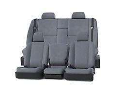 Covercraft Precision Fit Seat Covers Leatherette Custom Front Row Seat Covers; Medium Gray (10-14 Titan w/ Bench Seat)