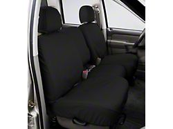 Covercraft Seat Saver Polycotton Custom Front Row Seat Covers; Charcoal (2004 Titan w/ Bucket Seats)