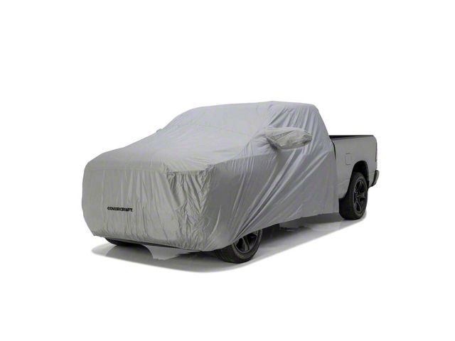 Covercraft Reflectect Cab Area Truck Cover; Silver (04-15 Titan Crew Cab w/ Standard Mirrors)