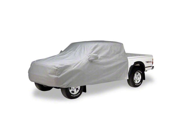 Covercraft Sunbrella Cab Area Truck Cover; Gray (04-15 Titan Crew Cab w/ Standard Mirrors)