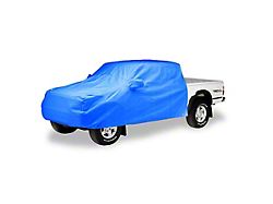 Covercraft Sunbrella Cab Area Truck Cover; Pacific Blue (17-24 Titan King Cab w/ Standard Mirrors)