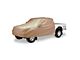 Covercraft Tan Flannel Cab Area Truck Cover; Tan (17-19 Titan Single Cab w/ Towing Mirrors)