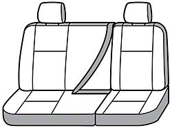 Covercraft Seat Saver Waterproof Polyester Custom Second Row Seat Cover; Gray (04-11 Titan King Cab)