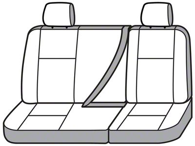 Covercraft Seat Saver Waterproof Polyester Custom Second Row Seat Cover; Gray (04-11 Titan King Cab)