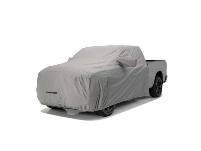 Covercraft WeatherShield HD Cab Area Truck Cover; Gray (04-15 Titan Crew Cab w/ Standard Mirrors)