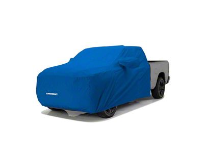 Covercraft WeatherShield HP Cab Area Truck Cover; Bright Blue (17-19 Titan Single Cab w/ Towing Mirrors)