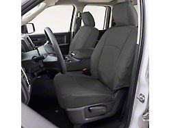 Covercraft Precision Fit Seat Covers Endura Custom Front Row Seat Covers; Charcoal (16-24 Titan XD w/ Bench Seat)