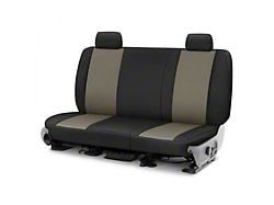 Covercraft Precision Fit Seat Covers Endura Custom Second Row Seat Cover; Charcoal/Black (14-21 Tundra Double Cab)