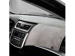 Covercraft VelourMat Custom Dash Cover; Grey (96-98 Jeep Grand Cherokee ZJ w/ Alarm Sensor)