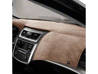 Covercraft VelourMat Custom Dash Cover; Taupe (96-98 Jeep Grand Cherokee ZJ w/ Climate Sensor)