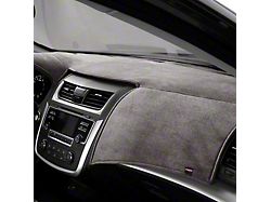 Covercraft VelourMat Custom Dash Cover; Smoke (04-12 Titan w/ Light Sensor & Navigation System)